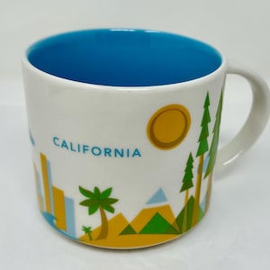 Starbucks „You Are Here“ California Tasse - 14 Unzen Kaffeetasse, Sammlerserie, Geschenk für Touristen