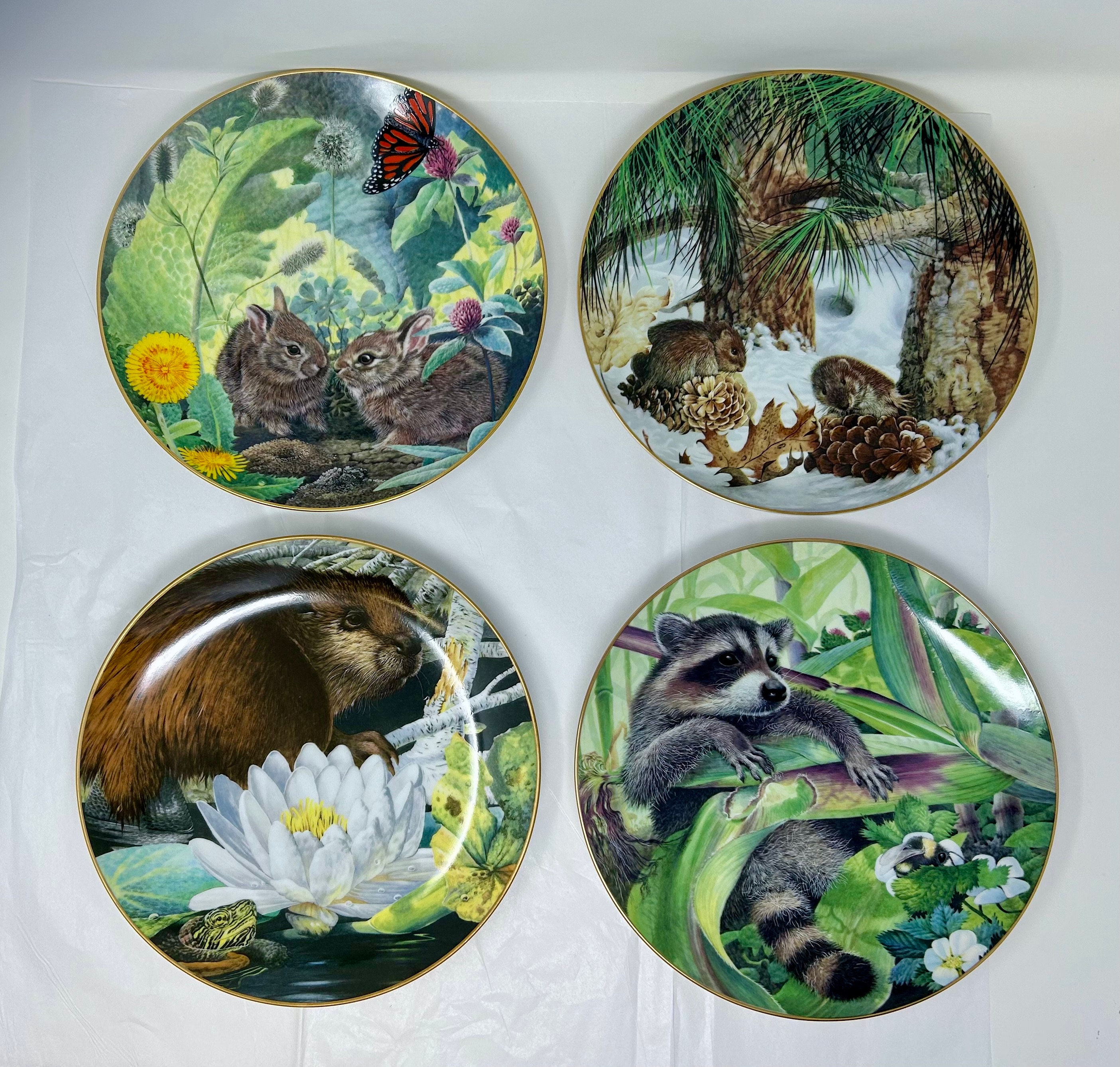 Vintage 1984 Geoff Mowery Wildlife Collector Plate – First Edition