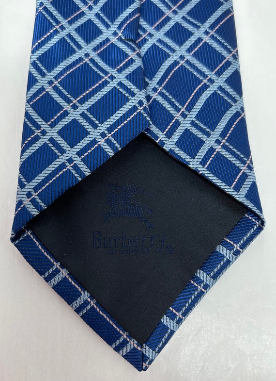 Burberry Burberry's silk arcade tie necktie blue … - image 2