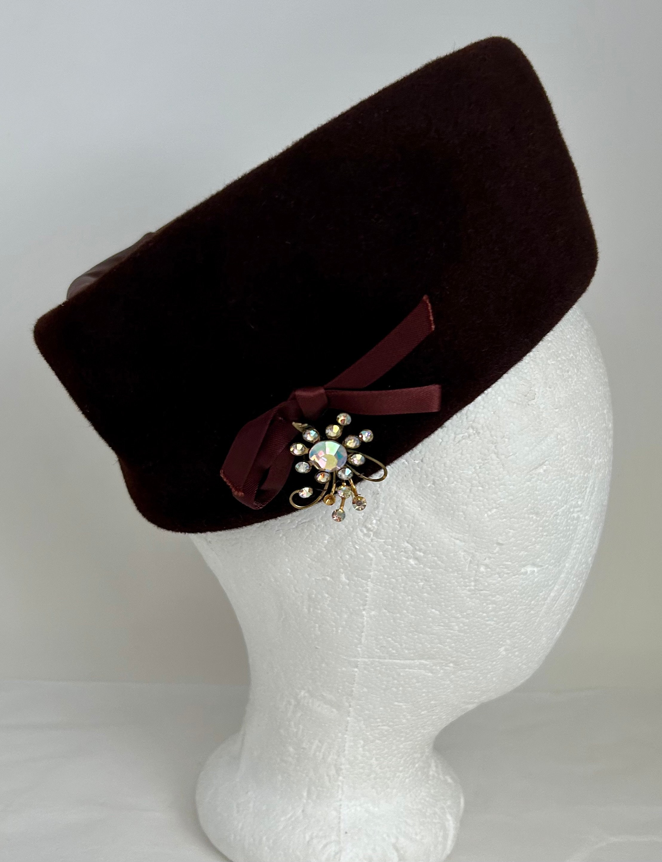 ピルボックス帽 - Etsy 日本