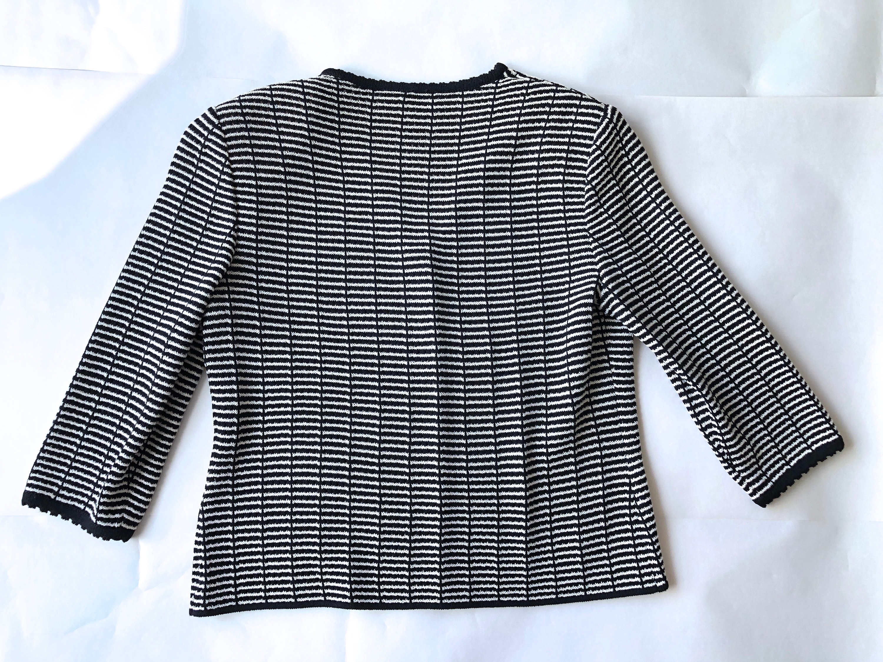 【極美品】MARIE GRAY マリーグレイ ST. JOHN セントジョン Vintage St John Collection Marie Gray 4 Blazer Sweater Top Knit