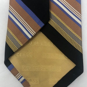 Robert Bold Silk Cotton Stripe Best of Class Necktie main image 1