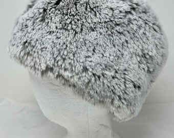 Surell faux fur hat grey gray "Tissavel"