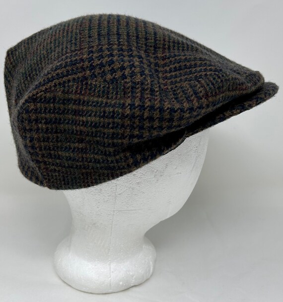 Vintage tweed wool newsboy Gem