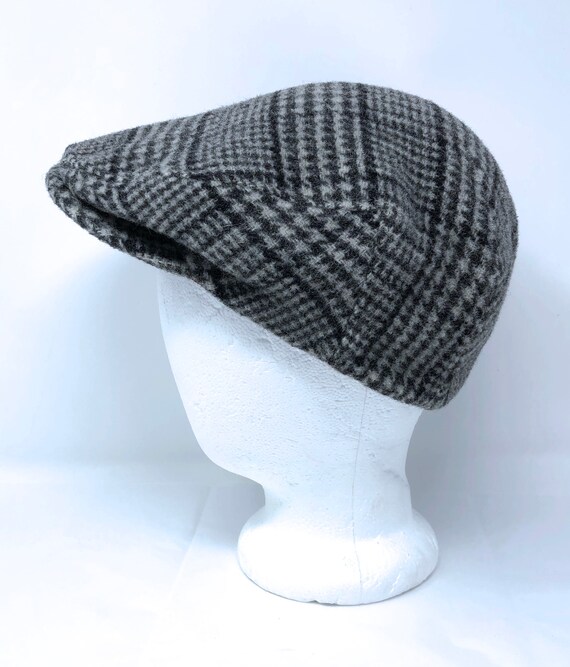 Doria Gruppo Borsalino Italy 58 Houndstooth newsb… - image 7