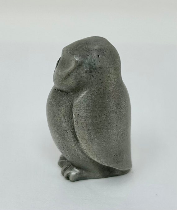 Vintage Selangor Pewter Miniature Figurine Owl 7732 - Etsy Denmark