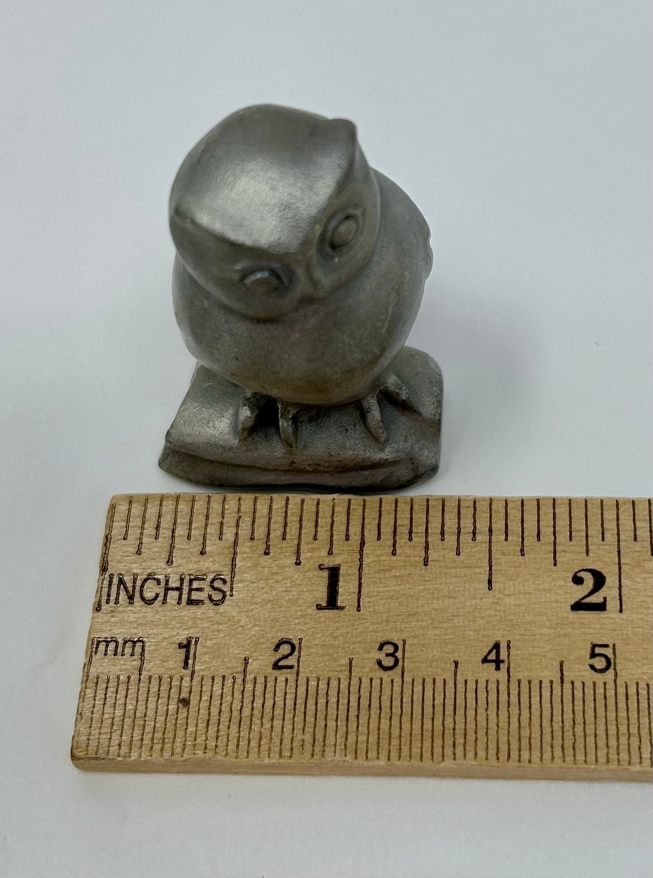 Vintage Selangor Pewter Owl Figurine 7733 - Etsy
