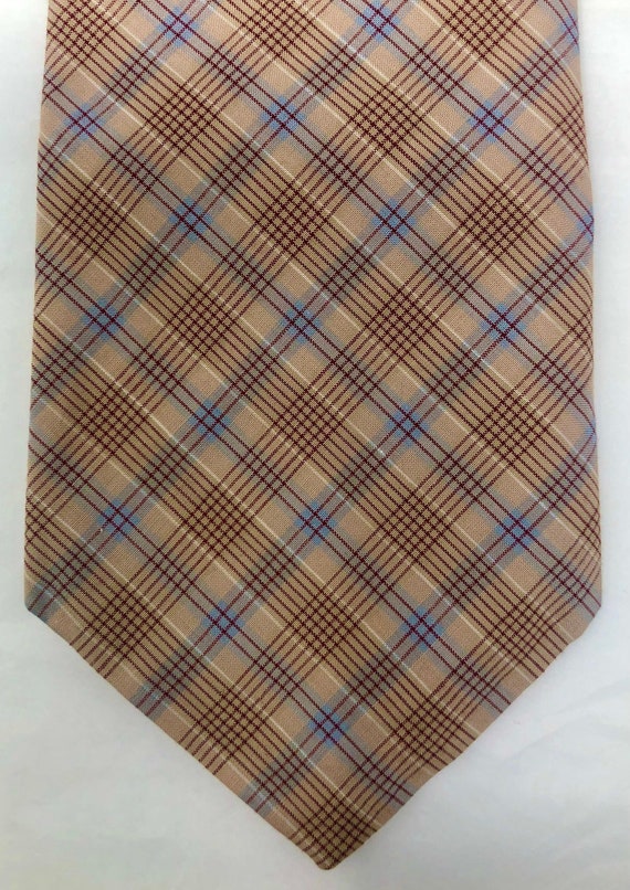 vintage Brooks Brothers cotton tie necktie pink br