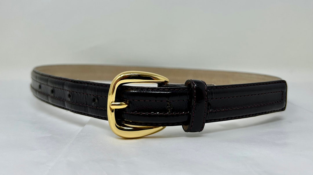 Vintage Liz Claiborne Liz & Co. Belt – Brown Bonded Leather  display picture 2