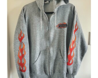 harley davidson flame hoodie