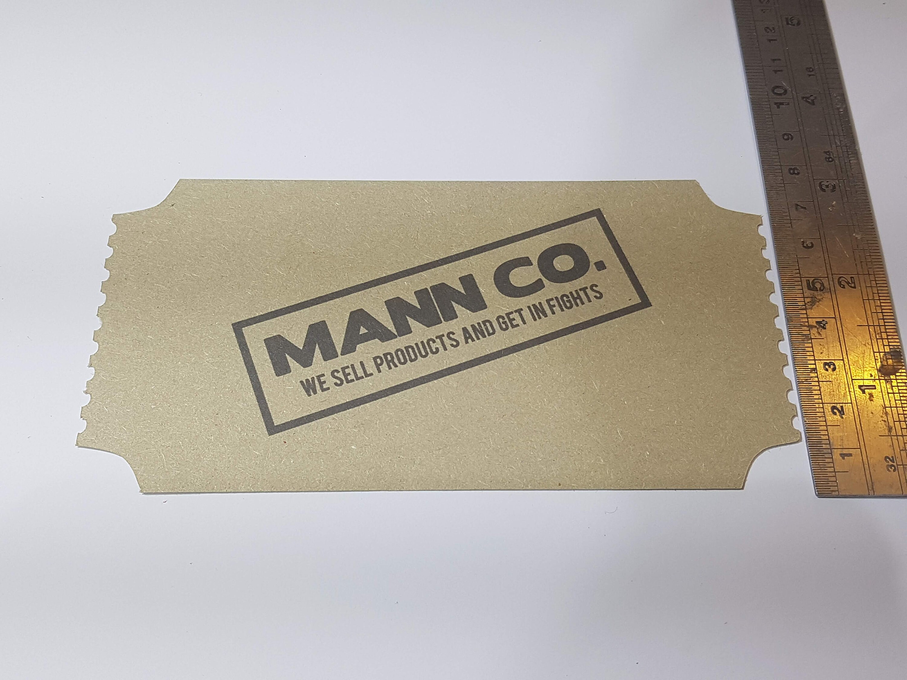 MVM Tour of Duty Ticket Etsy UK