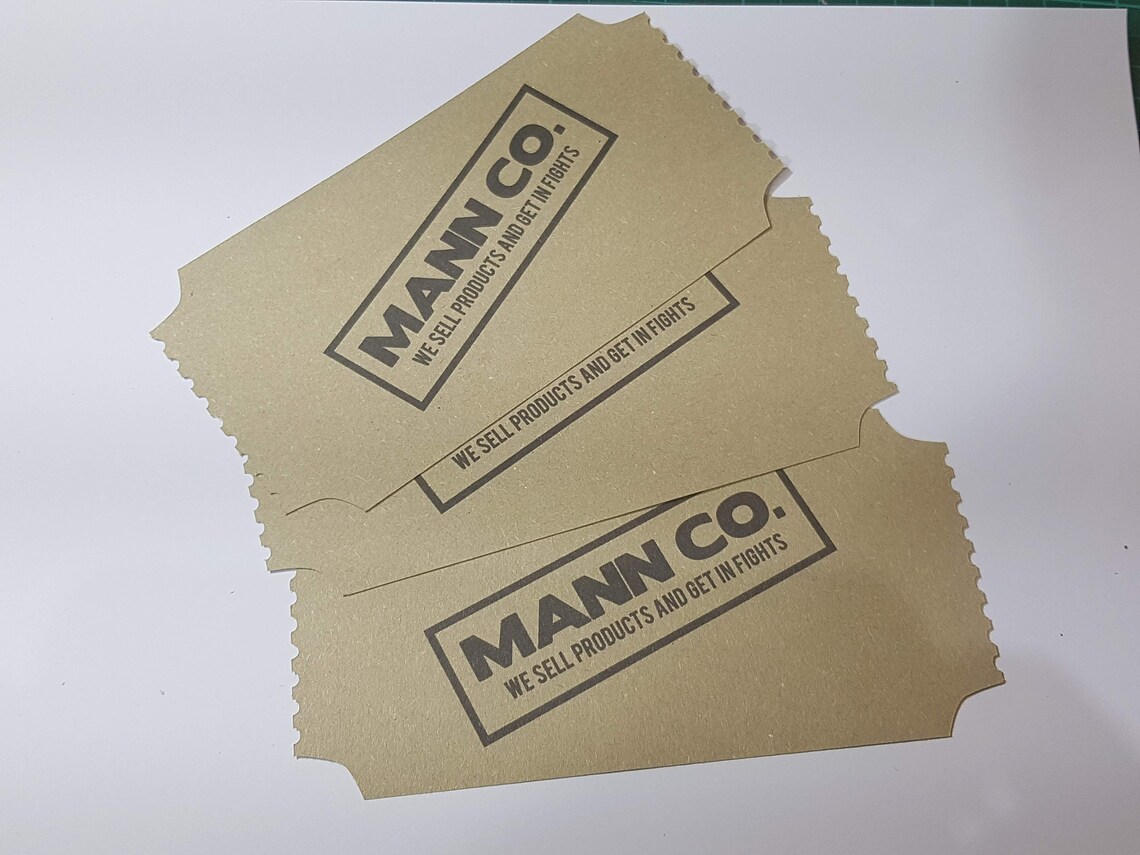 MVM Tour of Duty Ticket Etsy