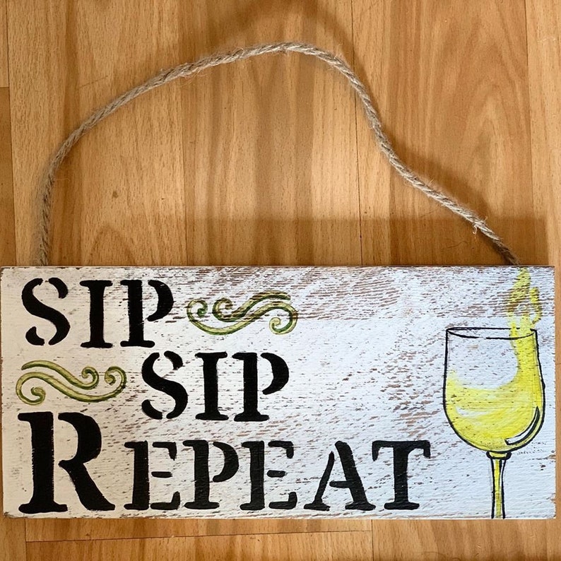 Wine Signs Wall Decor, Wine Signs, Wine Decorations, Rustic Signs, Wine