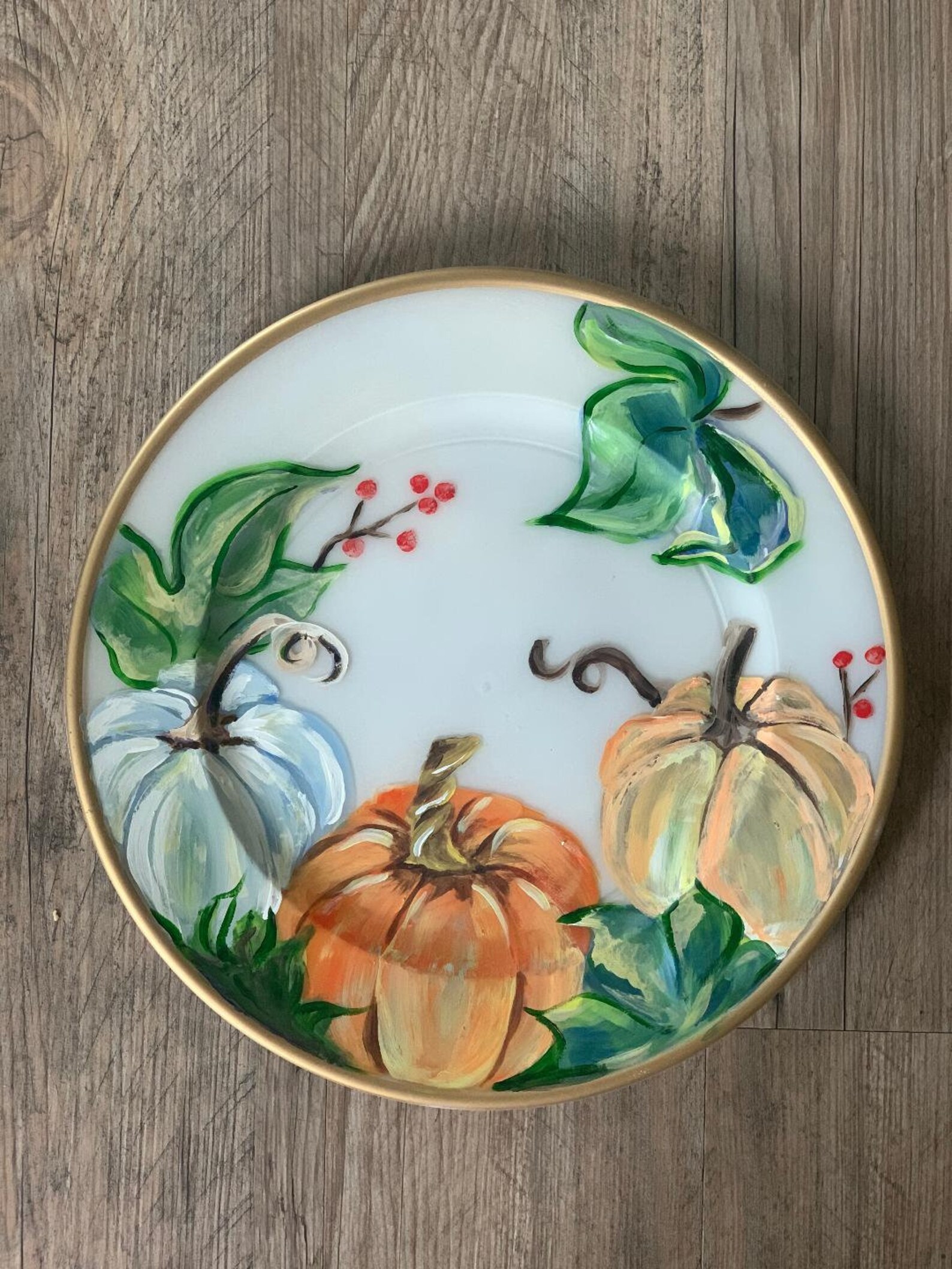 Fall Decor Plate, Decorative Fall Plate, Fall Decor, Home Decor, Fall Home Decor, Decorative