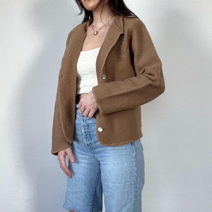 Vintage Floral Embroidered Cardigan Spring Jacket