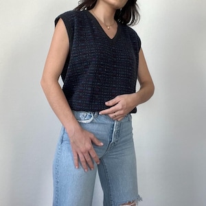 Vintage Multicolored Sweater Vest