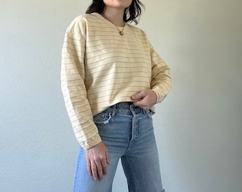 Vintage Striped Sweatshirt