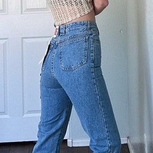 Waist 26 Vintage High Waisted Bongo Jeans