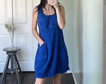 band of gypsies blue dress Band of Gypsies Vintage Floral Wrap Maxi Dress