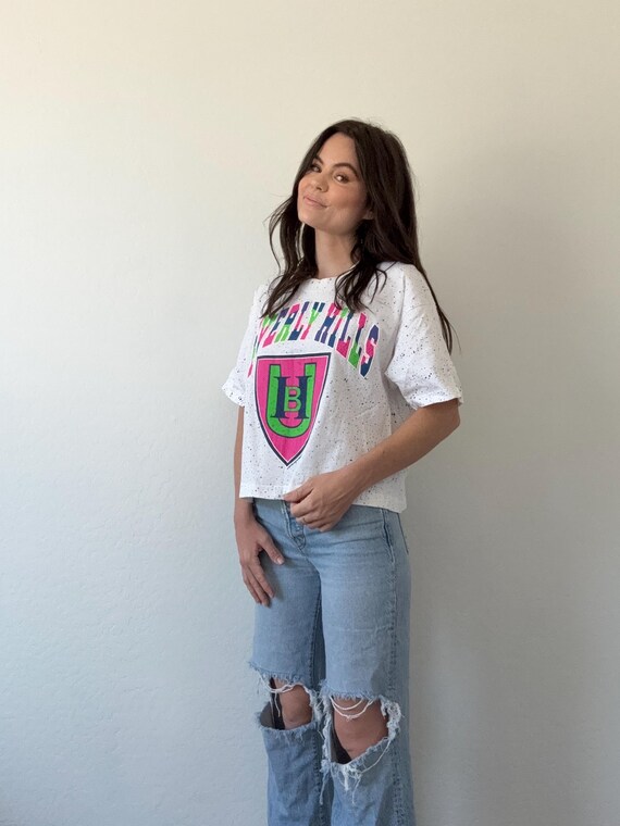 Vintage Graphic Beverly Hills Tee - image 6