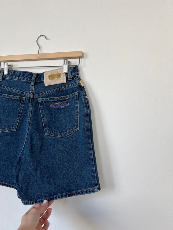 Waist 27 Vintage High Waisted Lawman Shorts - image 7