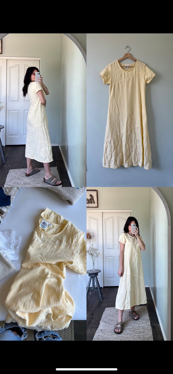 vintage tweed professional mid sleeve dress . s main image 0