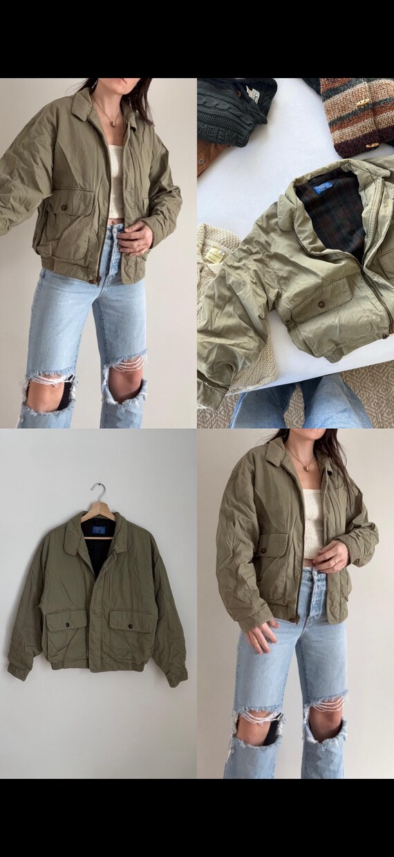 Vintage Pendleton Puffer Coat - image 9