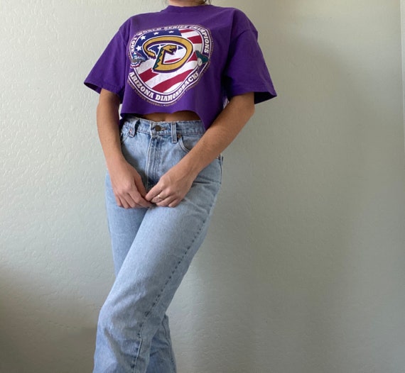 Vintage 2001 Diamondbacks Croptop