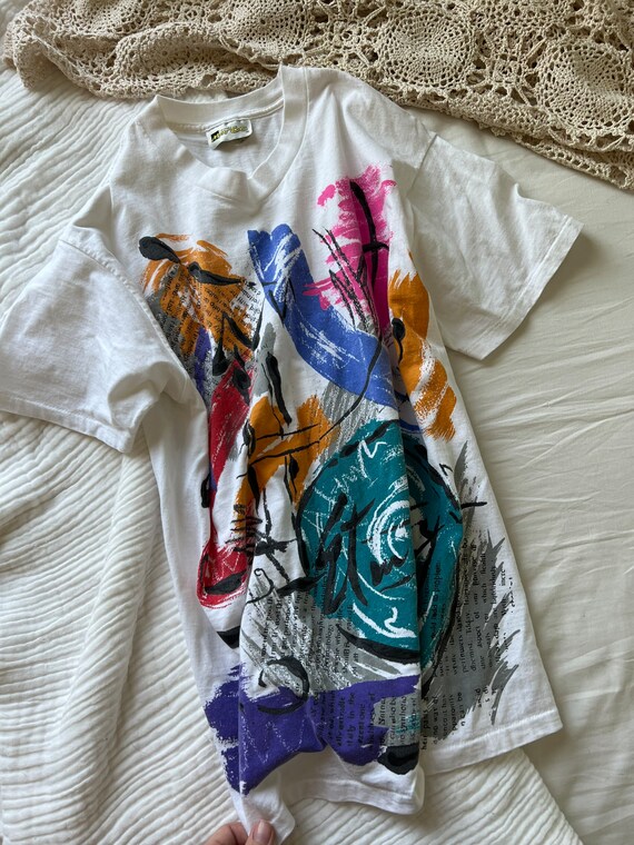 Vintage Abstract Tee - image 7