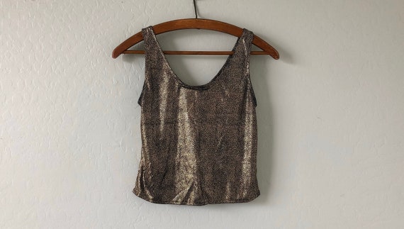 Vintage Cheetah Croptop