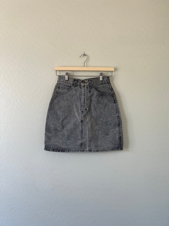 Waist 25 Vintage High Waisted Mini Skirt - image 8