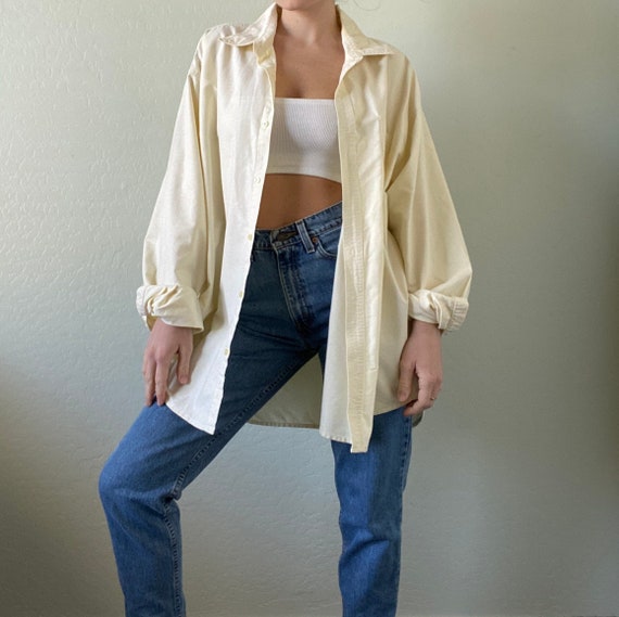 Vintage Cream Overshirt