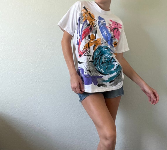 Vintage Abstract Tee - image 2