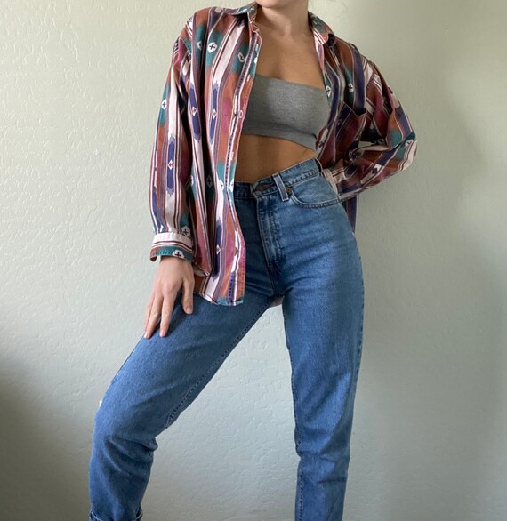 Vintage Patterned Overshirt