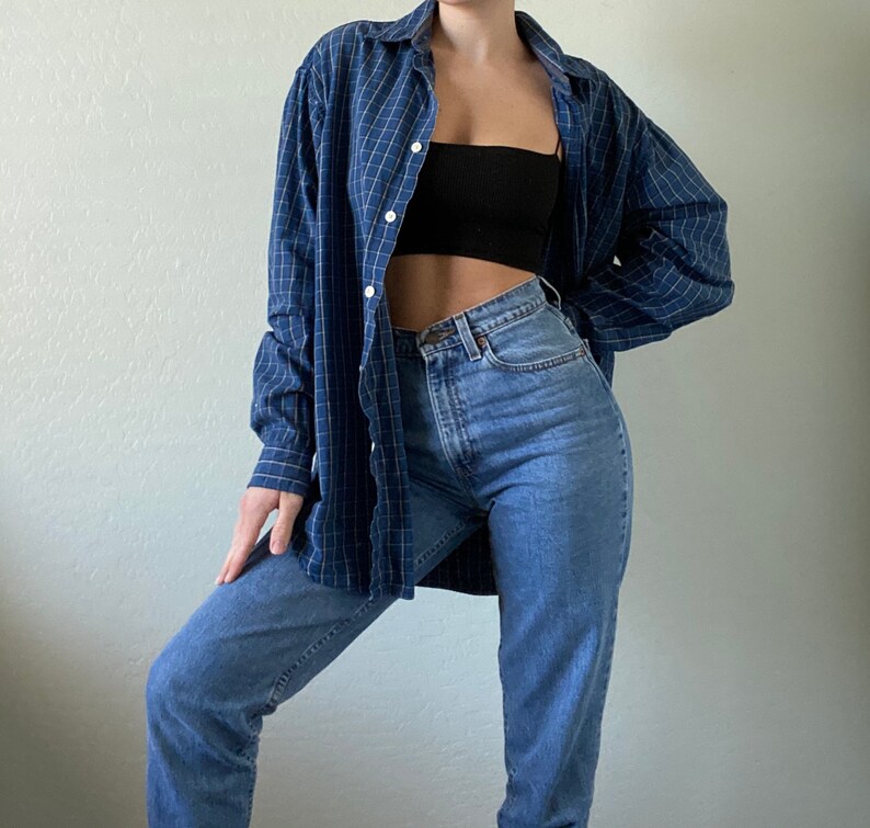 Vintage Oversized Tommy Hilfiger Button Up