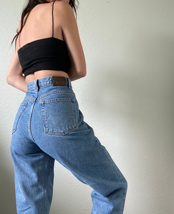 Waist 30 Vintage High Waisted Calvin Klein Jeans - image 1