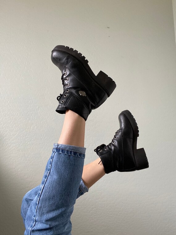 Vintage Harley Davidson Booties