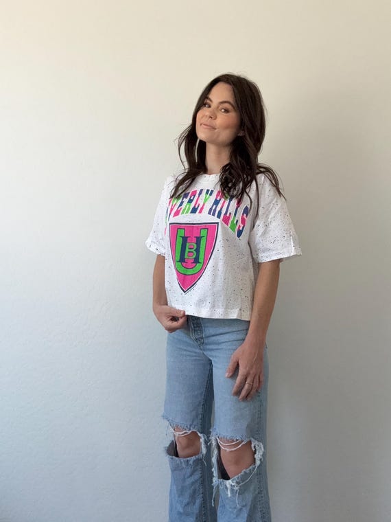 Vintage Graphic Beverly Hills Tee - image 4