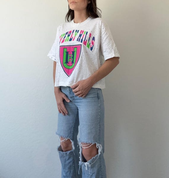 Vintage Graphic Beverly Hills Tee - image 5