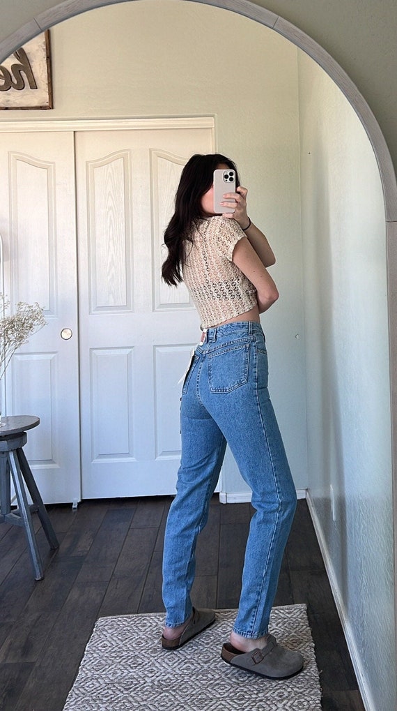 Waist 26 Vintage High Waisted Bongo Jeans