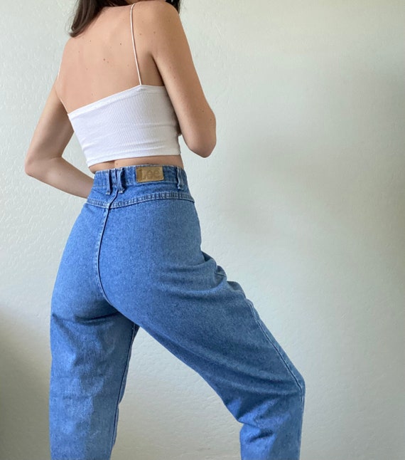 Waist 30 Vintage High Waisted Jeans - image 1