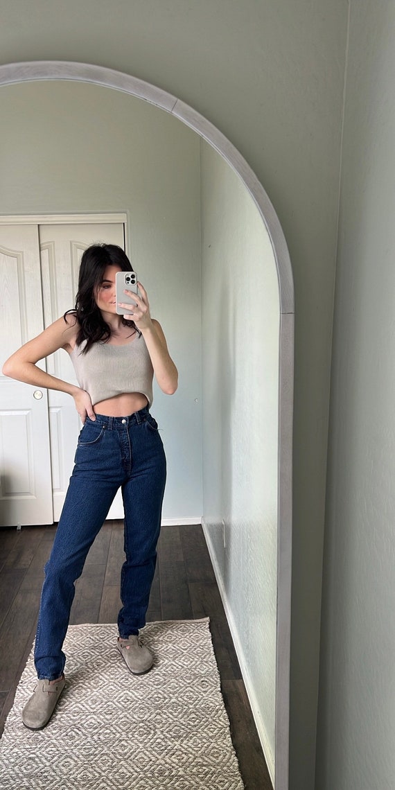 Waist 26 Vintage High Waisted Levis Jeans - image 3