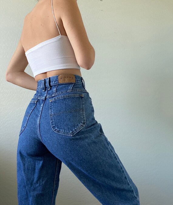 Waist 28 Vintage High Waisted Jeans