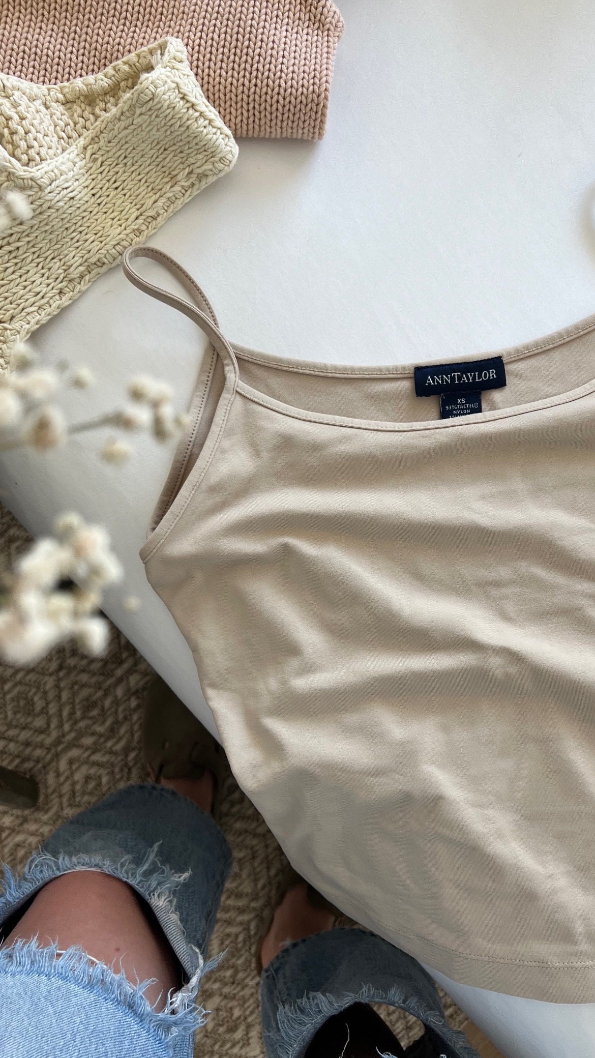 トップス nude vintage Camisole ALBERT KREUZ Women's Camisole Tank top with Spaghetti Straps