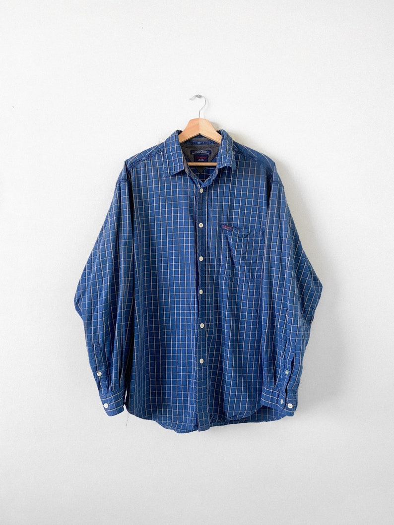 Vintage Oversized Tommy Hilfiger Button Up