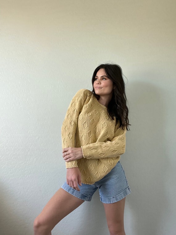 Vintage Knit Sweater - image 1