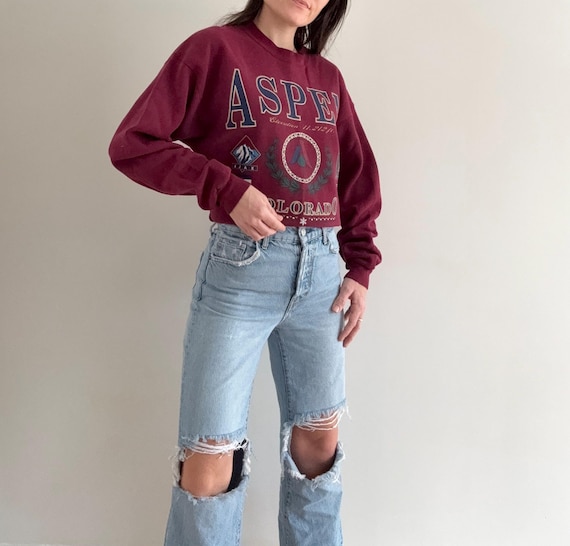 Vintage Graphic Aspen Colorado Sweatshirt
