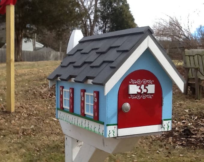 Rural Country Cottage Mailbox Etsy