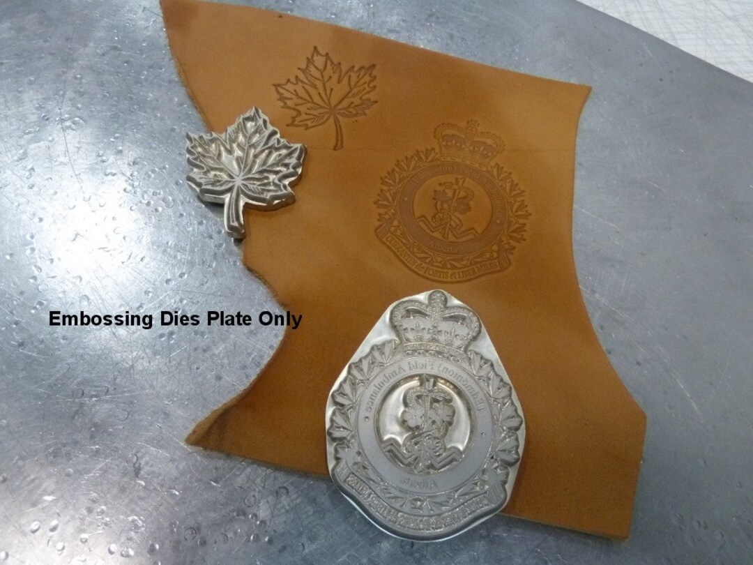 Custom Leather Logo Embossing Stamps Etsy Canada