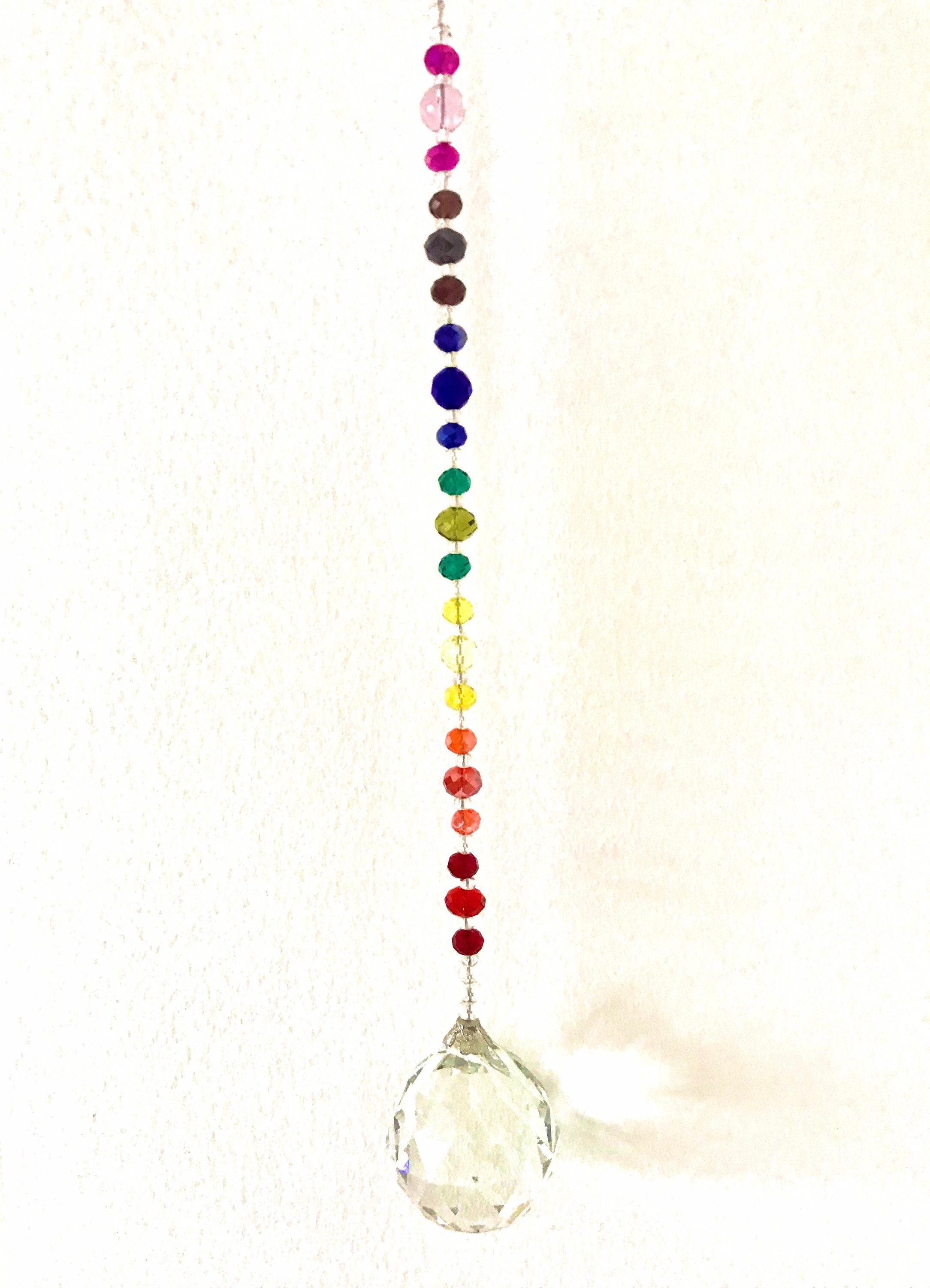2 Acchiappasole In Cristallo K9 A Forma Di Cuore 45 Mm Per Esterni - Decorazioni Arcobaleno Per Finestre, Giardino, Matrimoni E Lampadari
